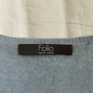 Cashmere short sleeve sweater